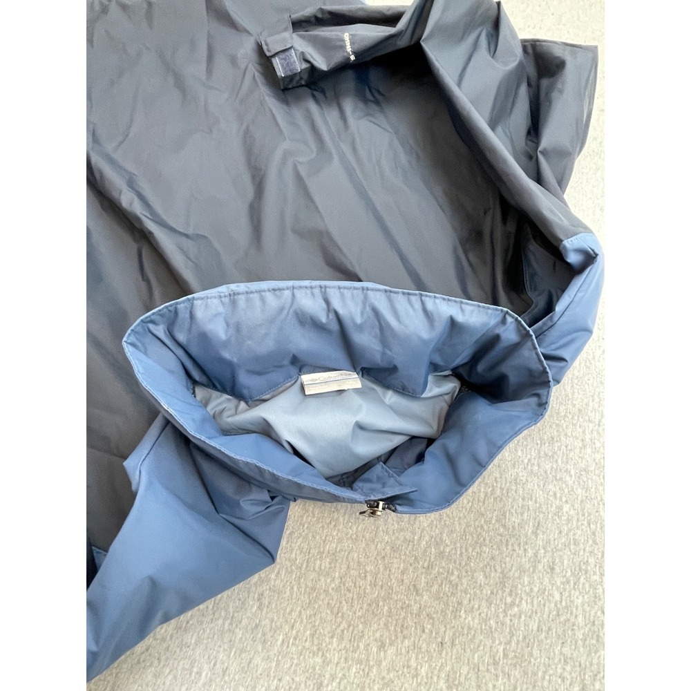 Columbia Jacket Mens XXL Color Block Waterproof Light Weight Full Zip Hooded - Picture 10 of 10